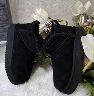 Koolaburra by UGG women Ultra Mini Platform Boots  color:black